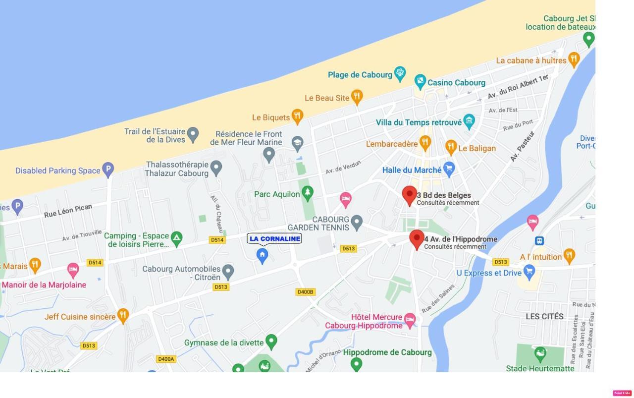 La Cornaline 1 Villa Cabourg Ngoại thất bức ảnh
